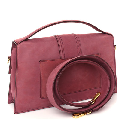 Jacquemus Nubuck Le Bambinou  Burgundy 2 of 8
