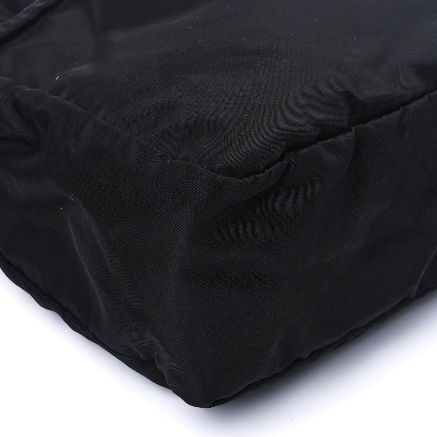 Prada Tessuto Nylon Saffiano Tote Black 7 of 8