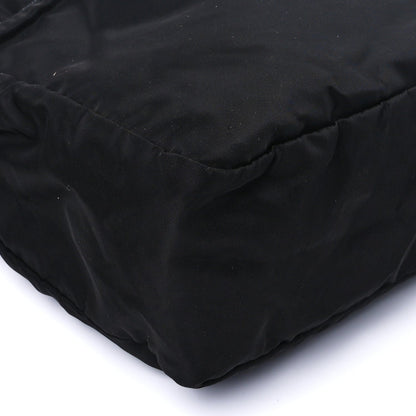 Prada Tessuto Nylon Saffiano Tote Black 7 of 8
