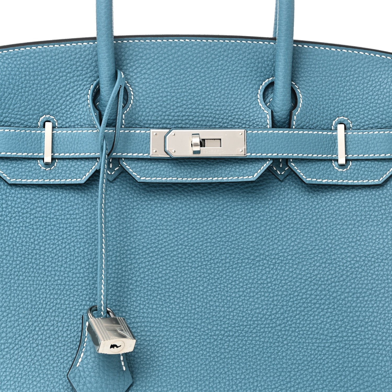 Hermes Togo Birkin 30 New Bleu Jean 8 of 10