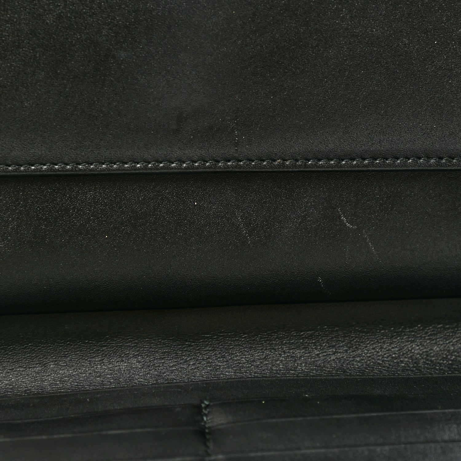 Gucci Monogram Nylon Continental Wallet Black 10 of 10