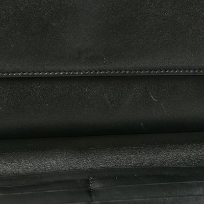 Gucci Monogram Nylon Continental Wallet Black 10 of 10