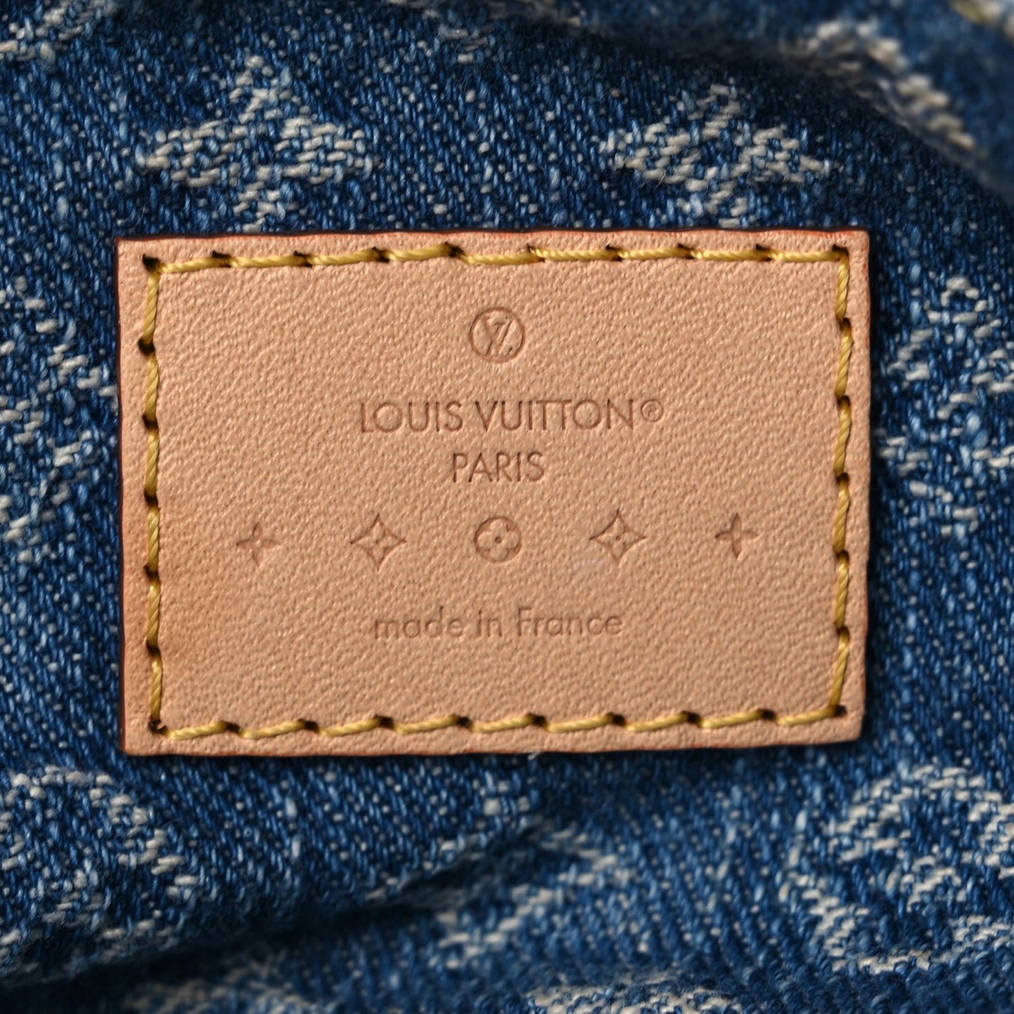 Monogram Denim Hills Pochette Blue