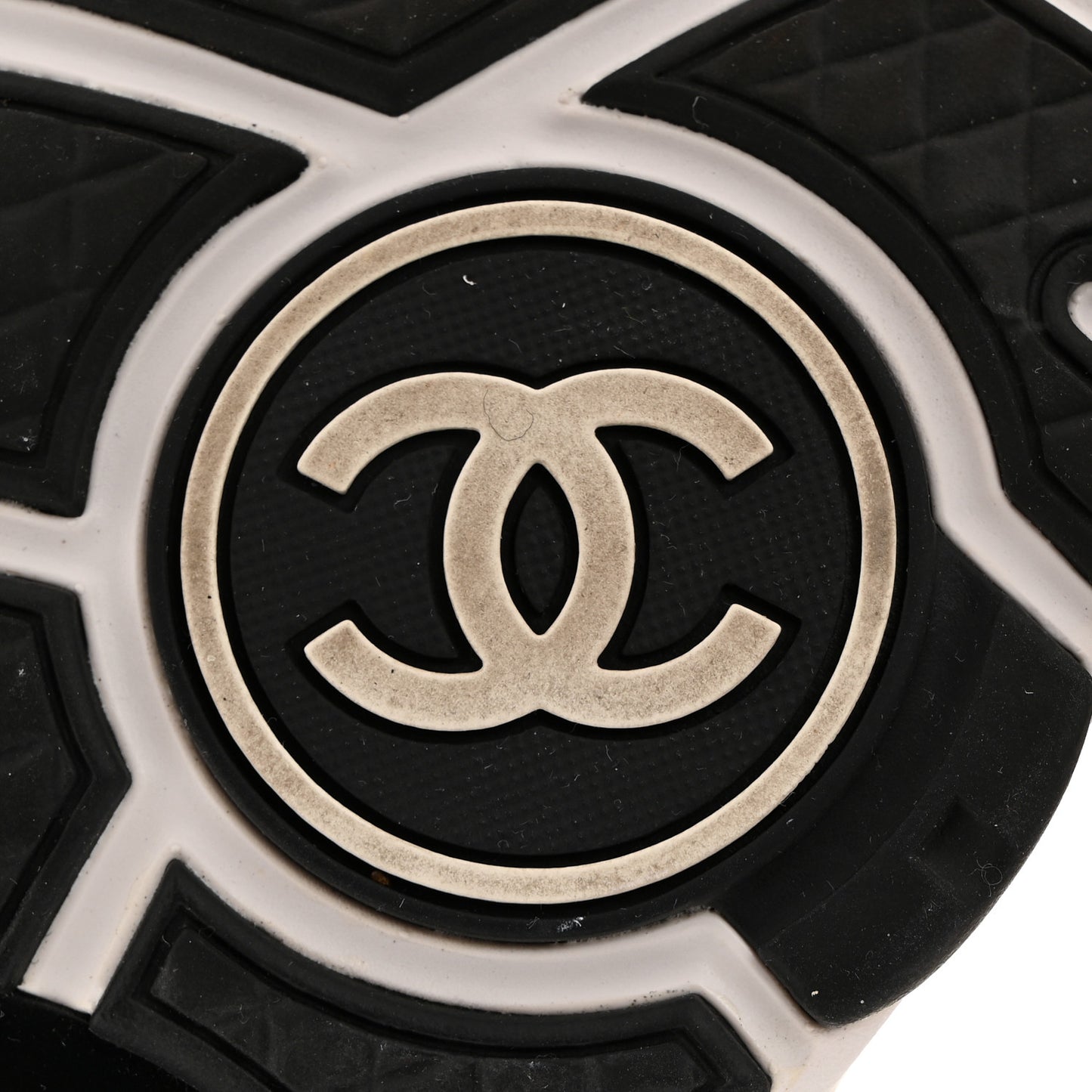 Wool Suede Calfskin CC Sneakers 36 Multicolor