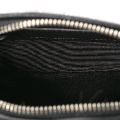 Marc Jacobs Faux Fur Calfskin The Creature Snapshot Camera Bag Grey Silver 5 of 7