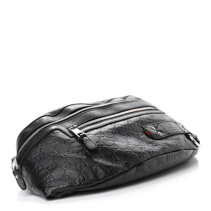 Gucci Guccissima Web Belt Bag Black 3 of 4