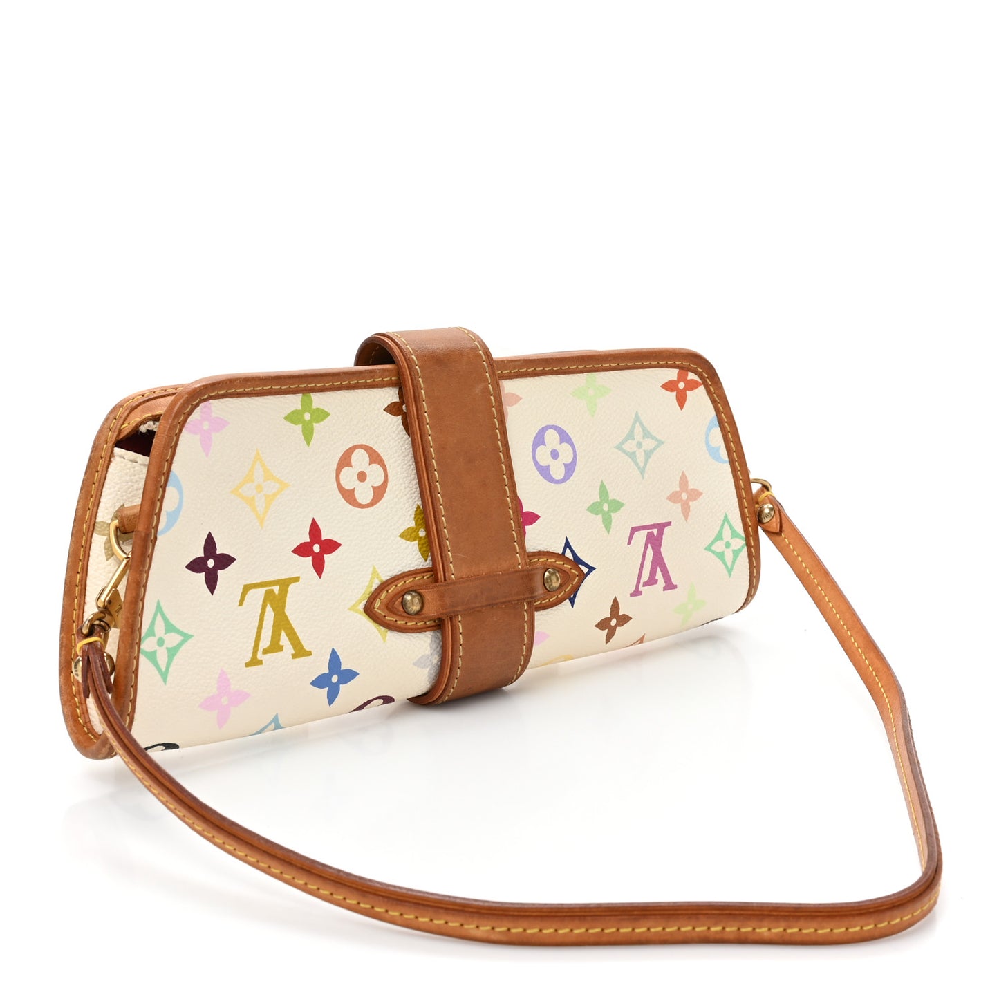 Monogram Multicolor Shirley White