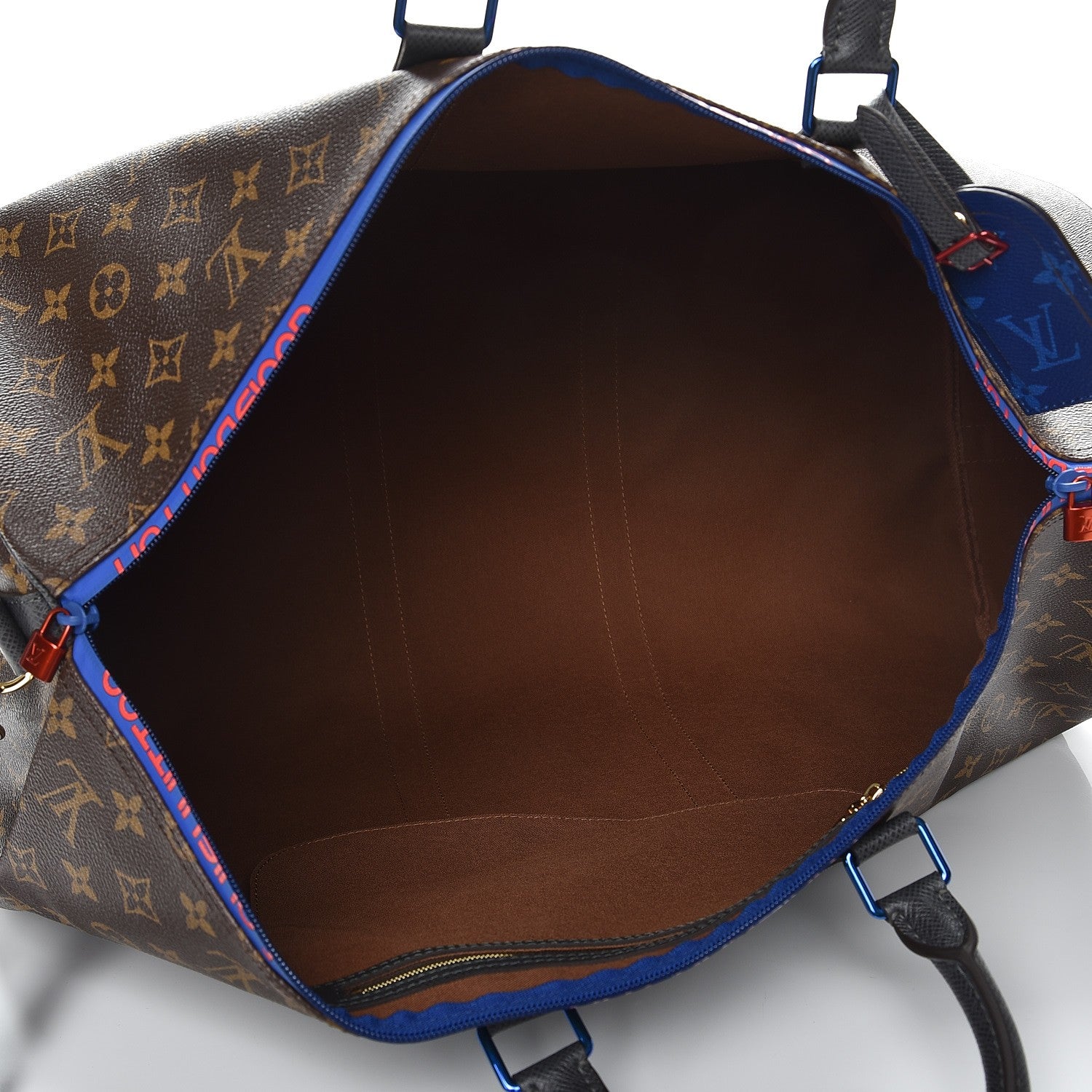 Louis Vuitton Monogram Taiga Outdoor Keepall Bandouliere 55 6 of 8