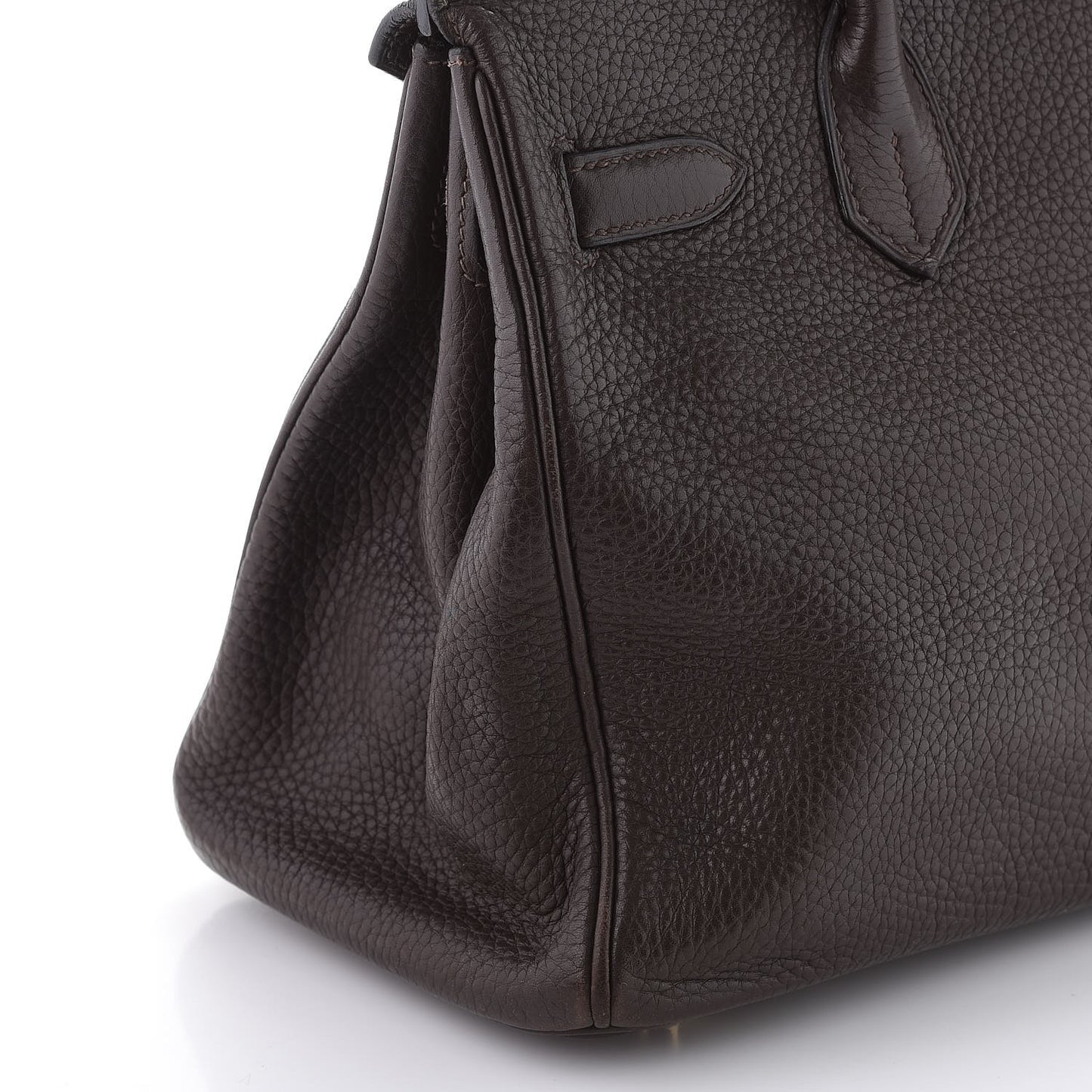 Taurillon Clemence Birkin 30 Chocolate
