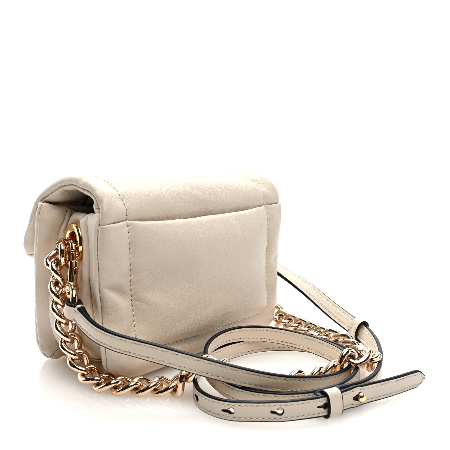 Marc Jacobs Lambskin The Pillow Bag Beige 3 of 10