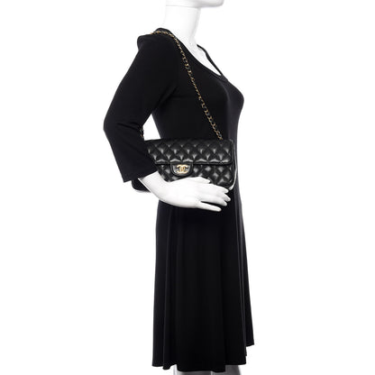 Chanel Caviar Quilted East West Flap Black 2 of 10