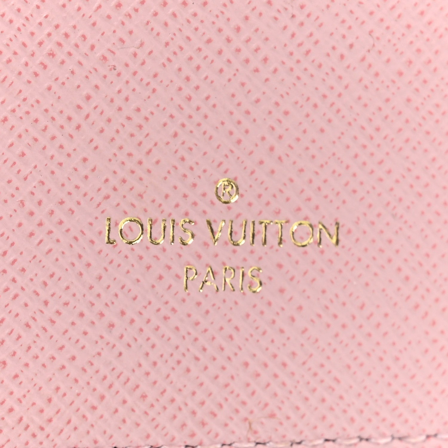 Louis Vuitton Damier Azur Victorine Wallet Rose Ballerine 7 of 7
