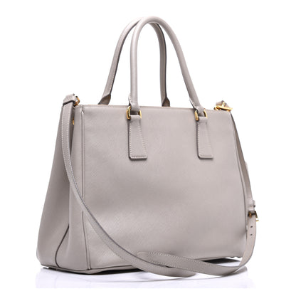 Prada Saffiano Medium Galleria Double Zip Tote Argilla 4 of 9