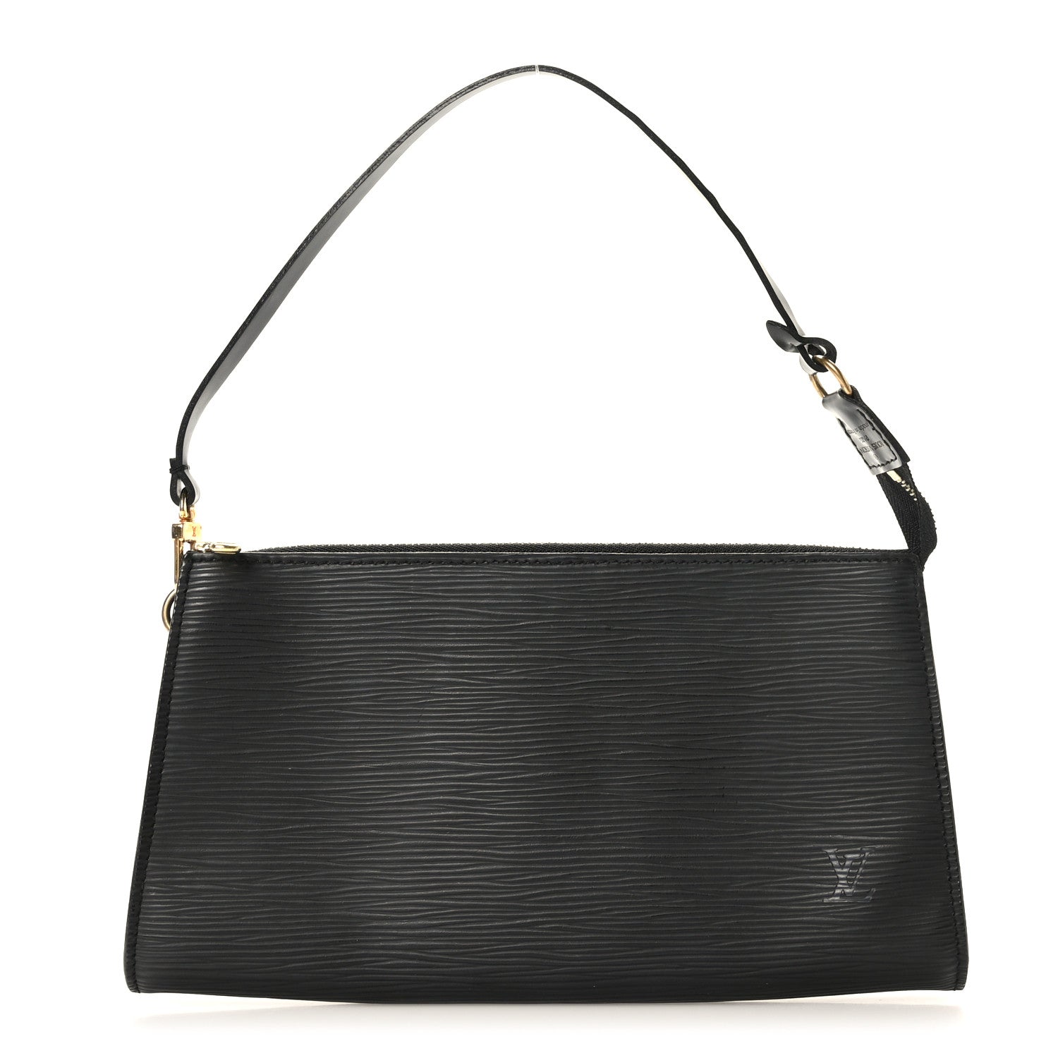 Louis Vuitton Epi Pochette Accessories 24 Black 1 of 9