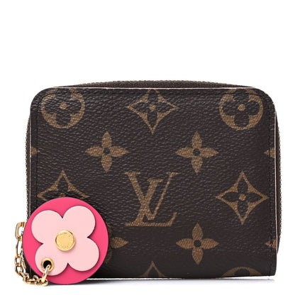Louis Vuitton Monogram Bloom Flower Zippy Coin Purse 1 of 7