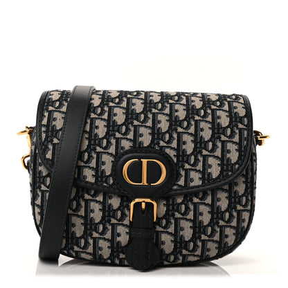 Christian Dior Oblique Medium Bobby Flap Blue 1 of 8