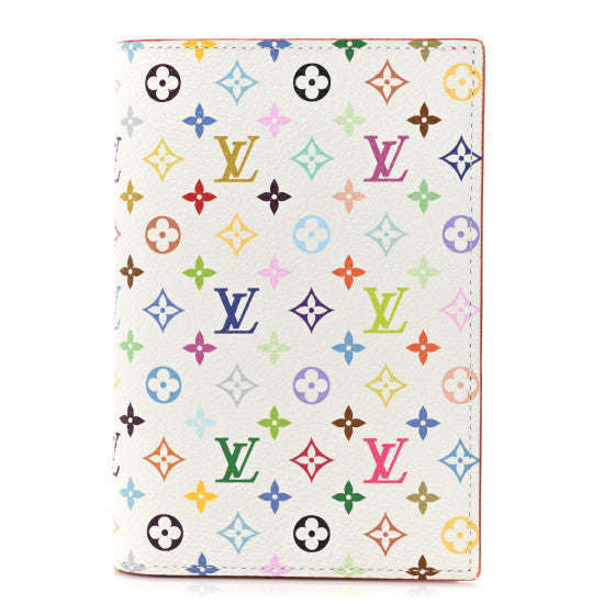 Louis Vuitton LV TM Monogram Multicolor Passport Cover White 1 of 1
