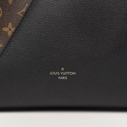 Louis Vuitton Calfskin Monogram Kimono Tote Black 10 of 13