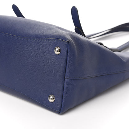 Prada Saffiano Soft Tote Inchiostro 7 of 10