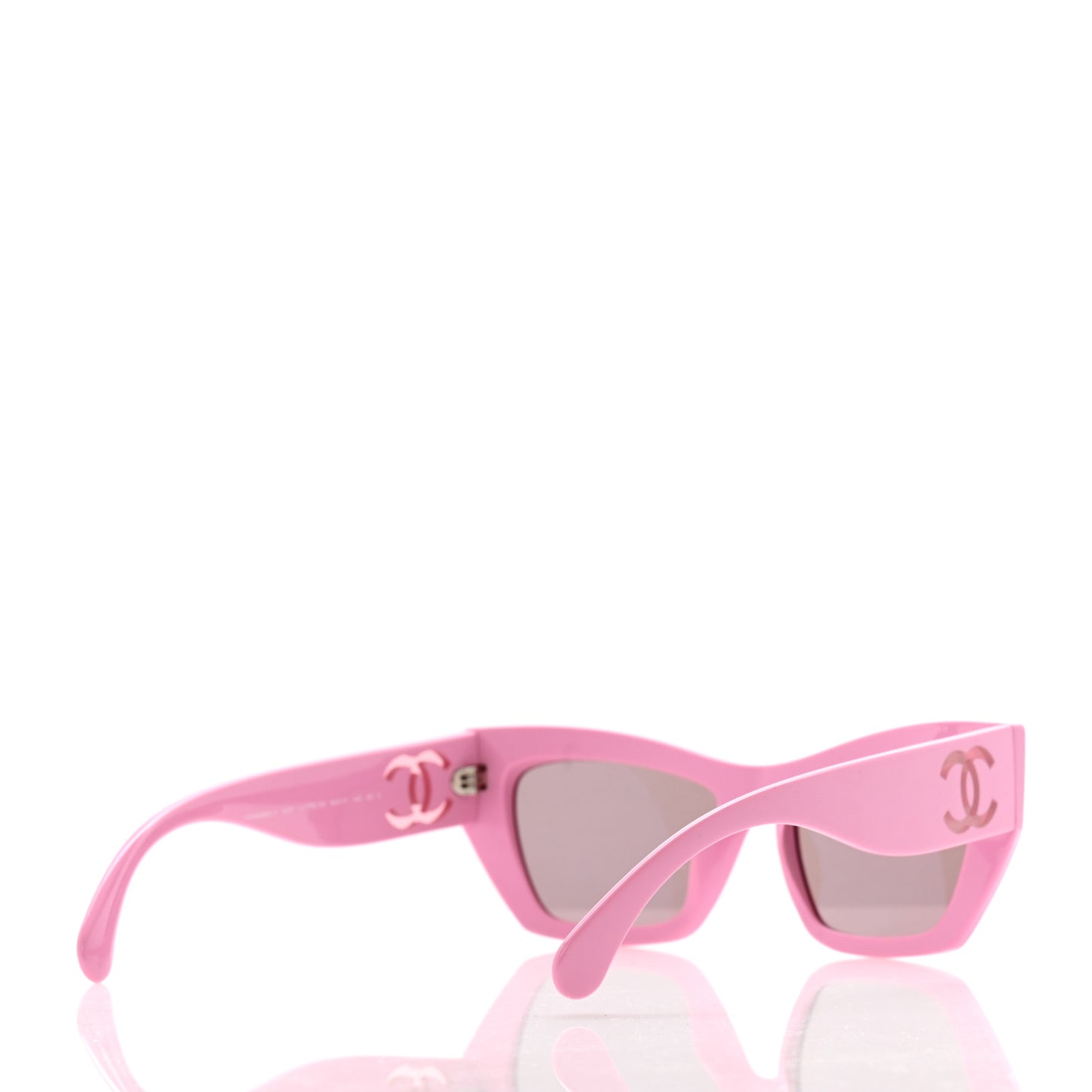 Acetate Cat Eye Sunglasses 5527 Pink