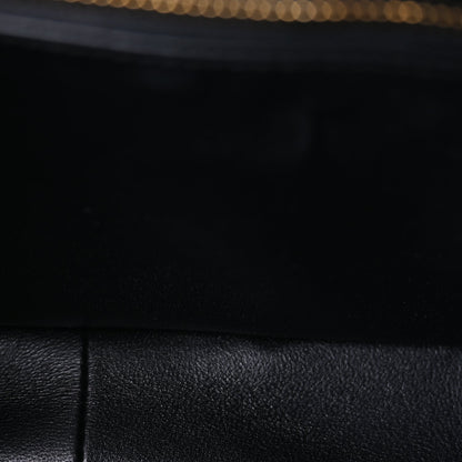 Celine Shiny Calfskin Teen Triomphe  Black 4 of 8