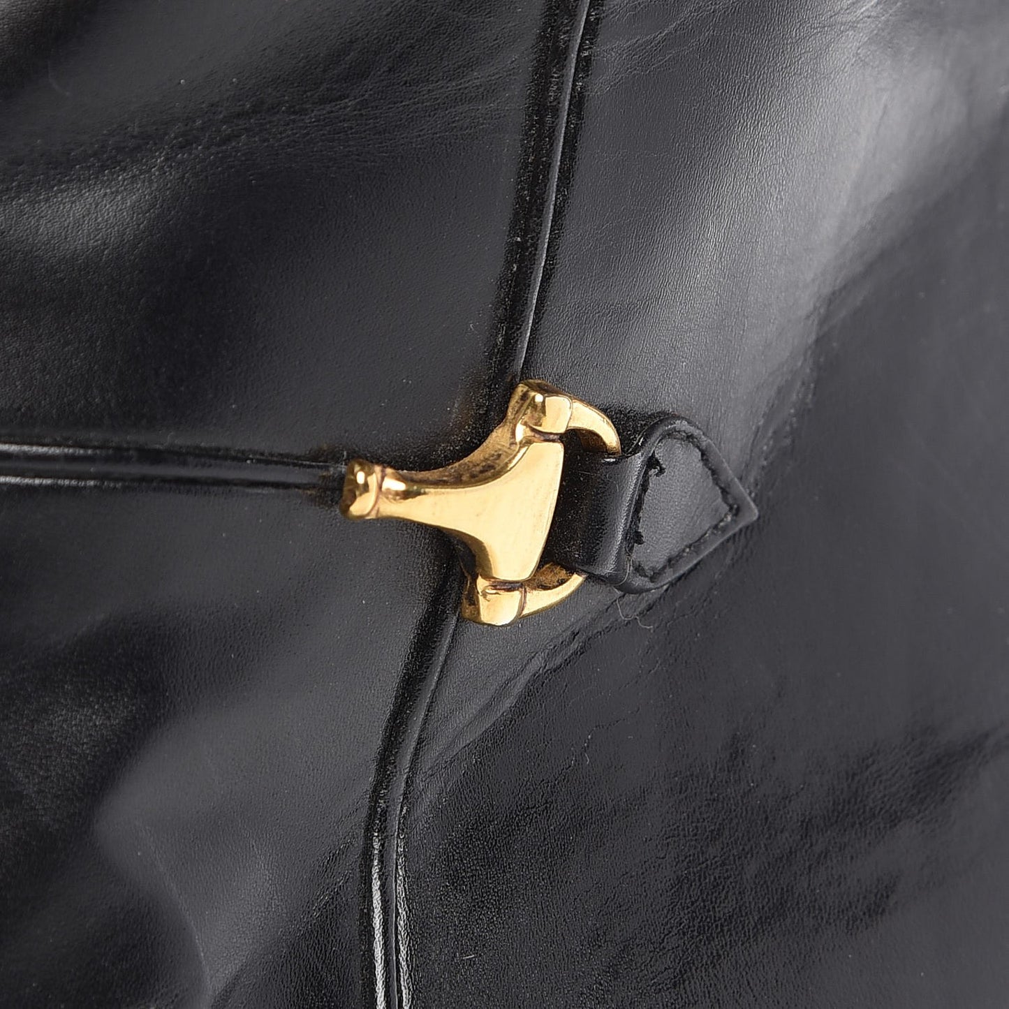 Calfskin Tall Boots 35.5 Black