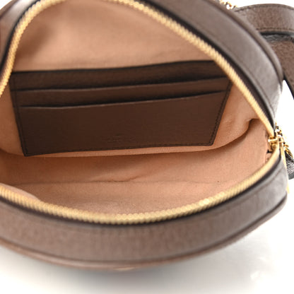 Gucci GG Supreme Monogram Web Mini Ophidia Round Backpack Brown 5 of 10