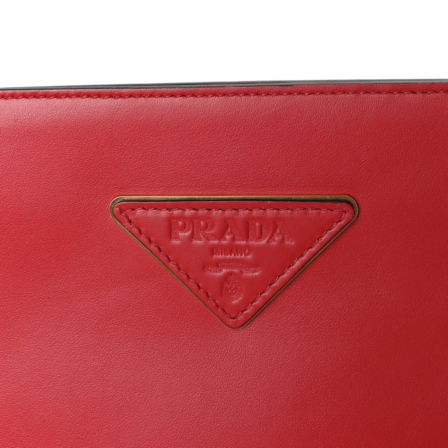 Prada City Calfskin Pochette Fuoco 7 of 7