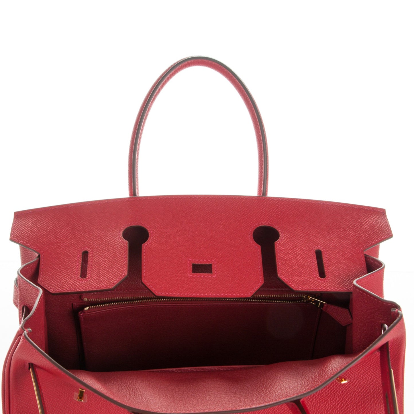 Epsom Birkin 30 Rouge Casaque