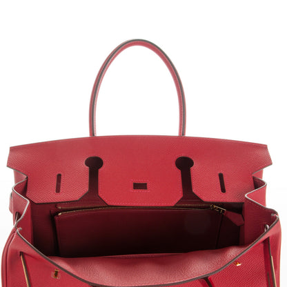 Hermes Epsom Birkin 30 Rouge Casaque 23 of 25