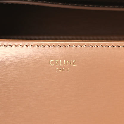 Celine Shiny Calfskin Medium Triomphe  Bronze 5 of 8