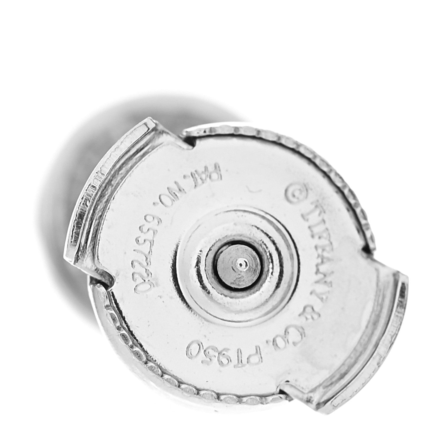 Tiffany Platinum Diamond .32ctw Soleste Earrings 4 of 6