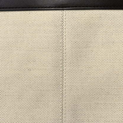 Bottega Veneta Canvas Mix Nappa Intrecciato Medium Flip Flap Tote Natural Fondant Natural/Fondant 6 of 8