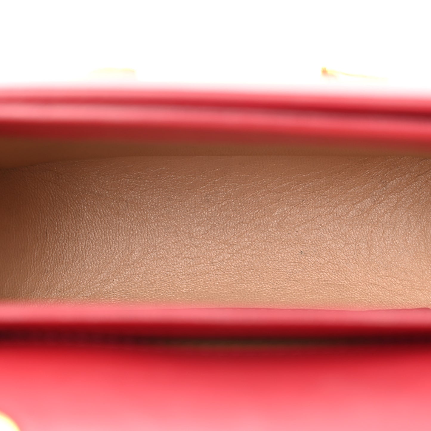 Calfskin Small Sienna Shoulder Bag Red