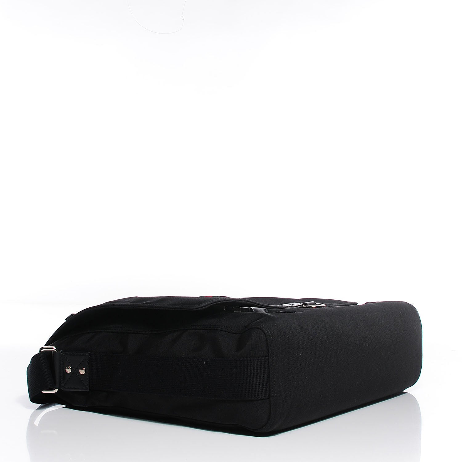 Gucci Parana Signature Web Loop Large Messenger Bag Black 4 of 9