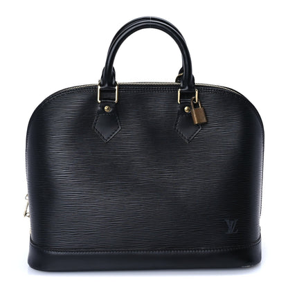 Louis Vuitton Epi Alma PM Black 1 of 7