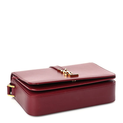 Saint Laurent Calfskin Medium Classic Monogram Universite Bag  Oxblood 3 of 8