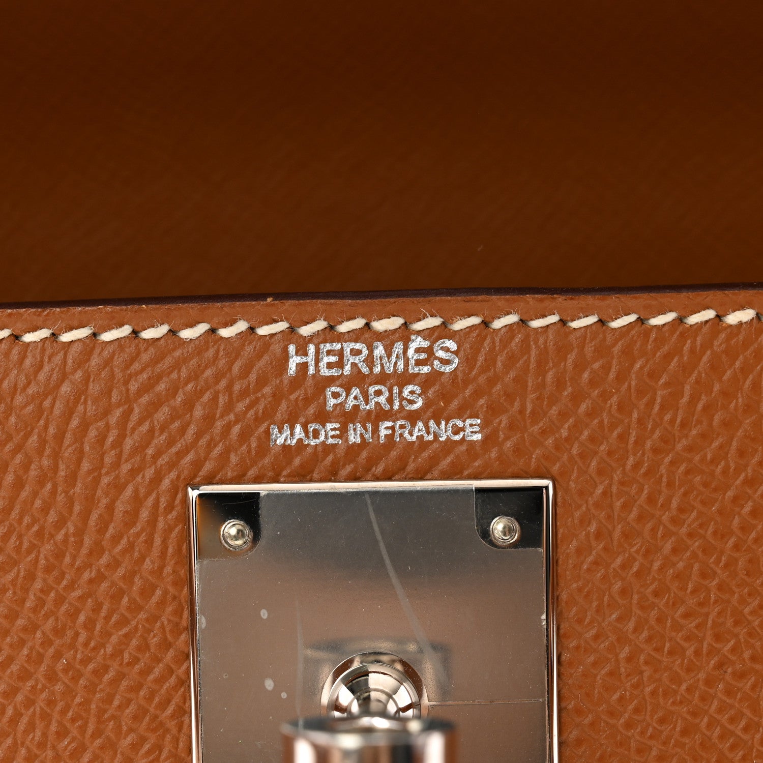 Hermes Epsom Kelly Sellier 28 Gold 6 of 10