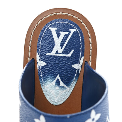 Louis Vuitton Monogram Escale Palma Sandals 36 Blue 8 of 8