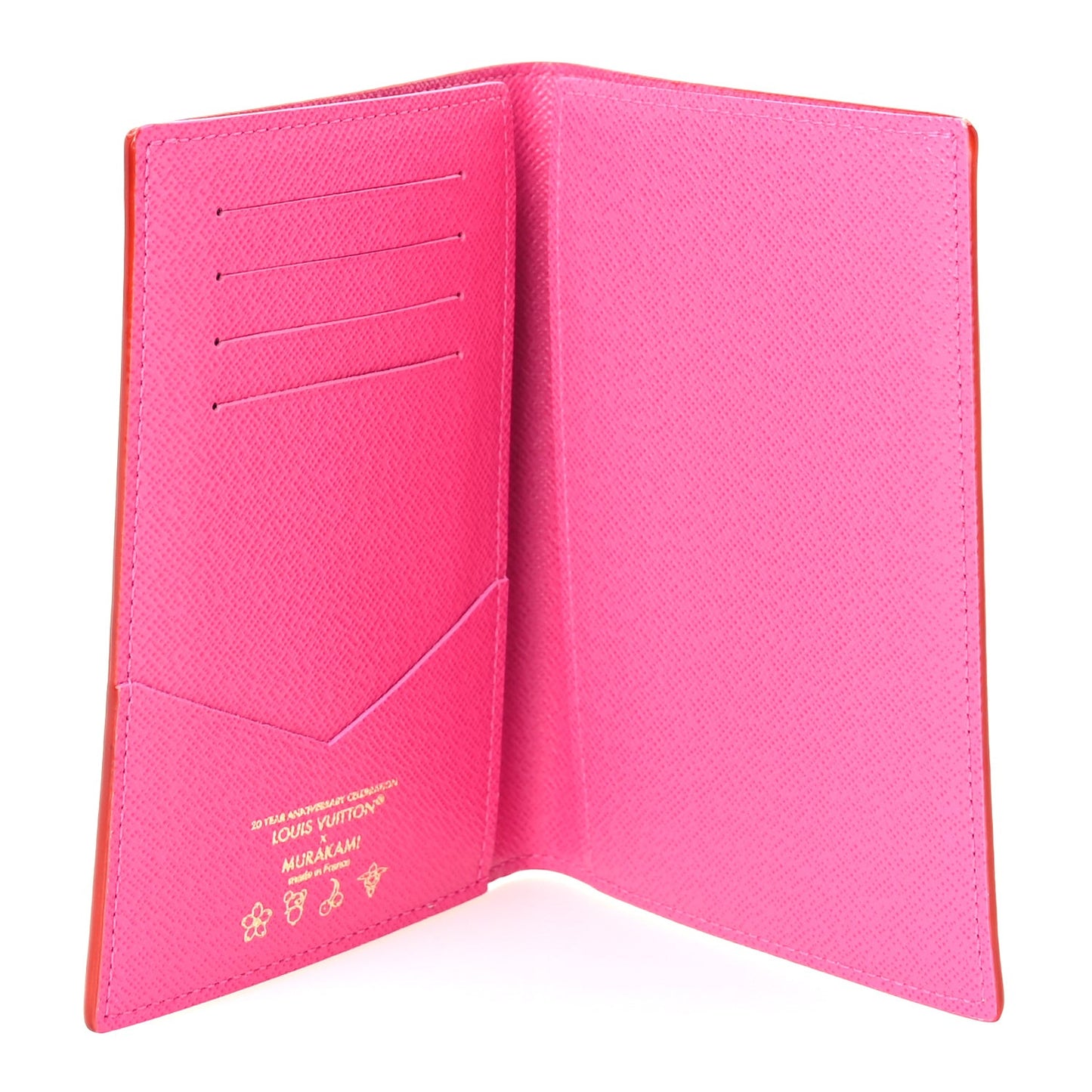 LV X TM Monogram Multicolor Passport Cover White