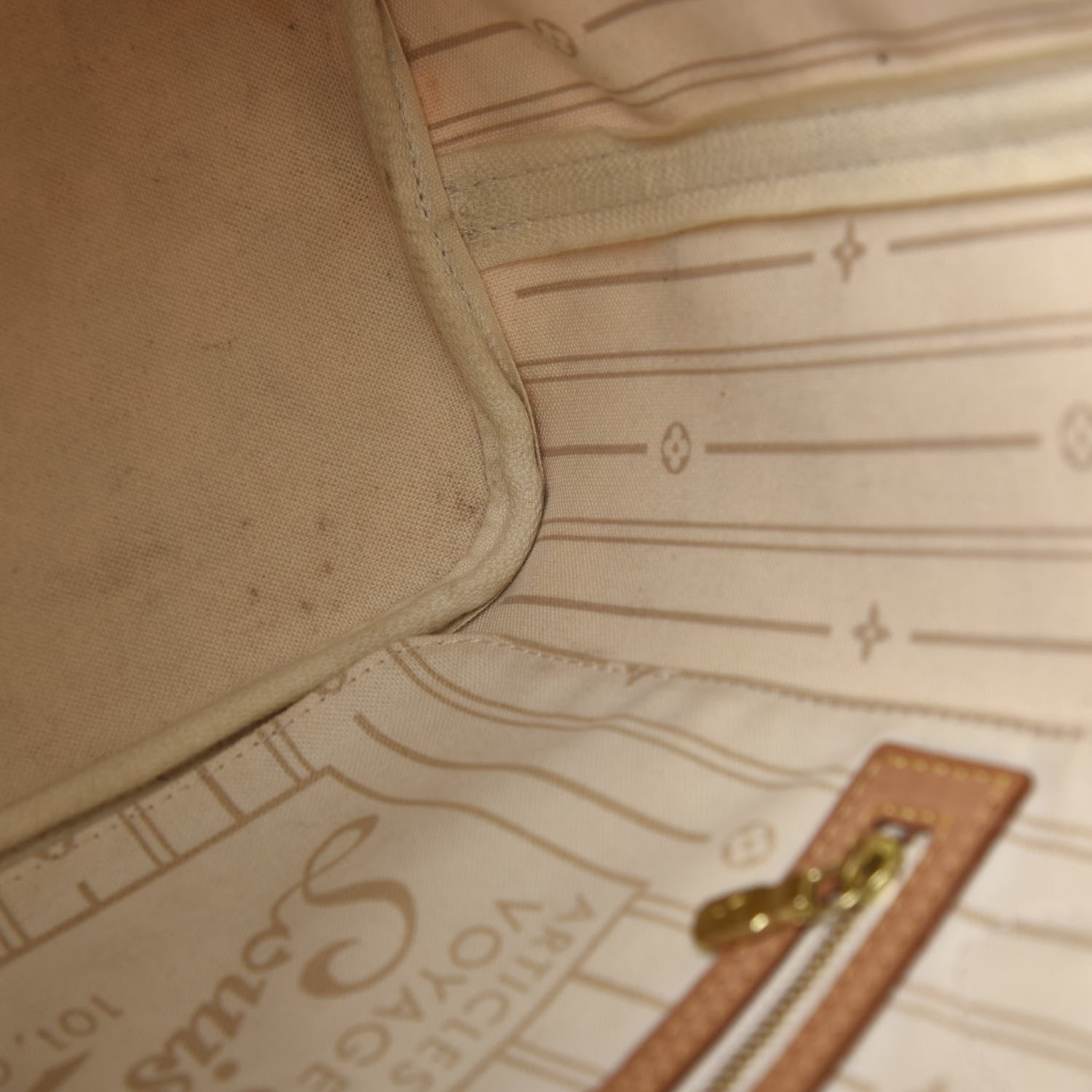 Louis Vuitton Damier Azur Neverfull PM 9 of 13