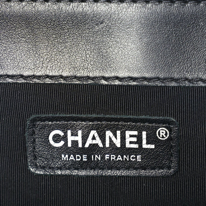 Chanel Patent Large Boy Reverso Flap Black 13 of 27