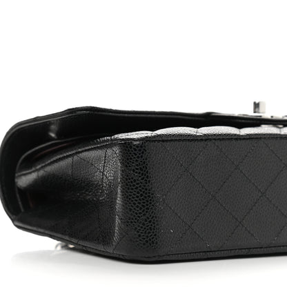 Chanel Caviar Quilted Medium Double Flap Black 8 of 9