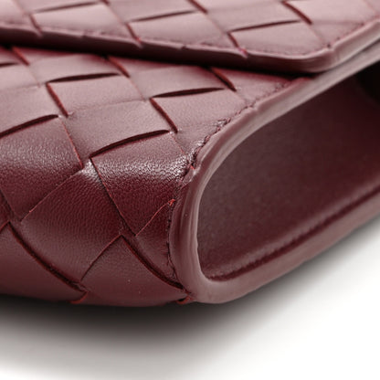 Bottega Veneta Nappa Intrecciato Long Andiamo Top Handle Clutch Barolo 11 of 16