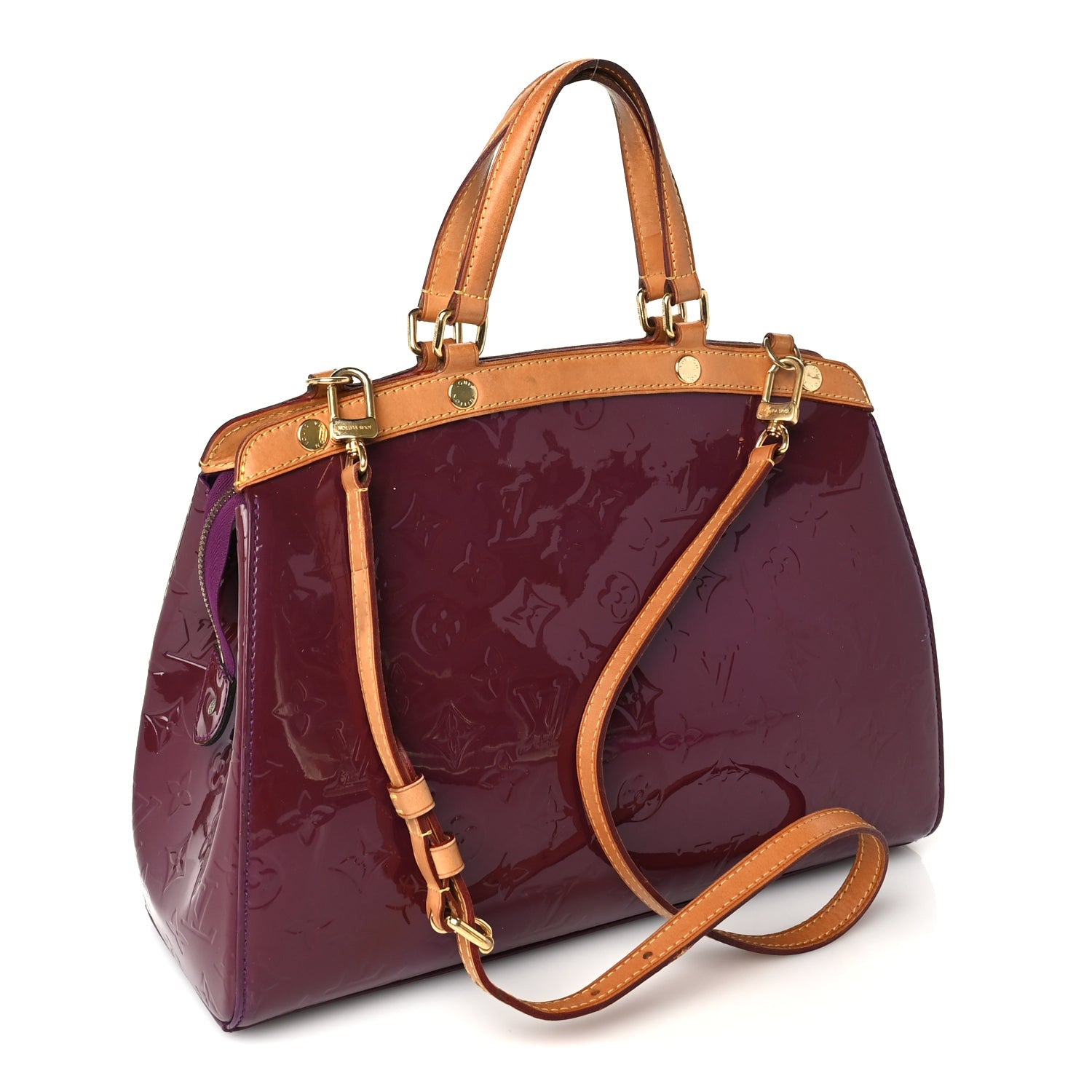 Louis Vuitton Vernis Brea MM  Amethyste 2 of 8