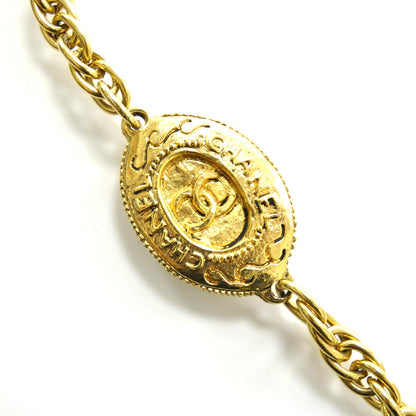 Chanel CC Long Necklace Gold 5 of 5