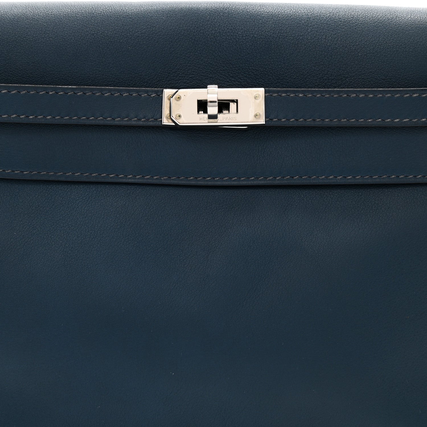 Hermes Swift Kelly Danse II Belt Bag Deep Blue 8 of 8