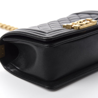 Chanel Caviar Quilted Small Boy Flap Black 6 of 11