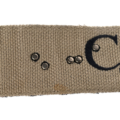 Christian Dior Oblique Studded Shoulder Strap Blue 6 of 6