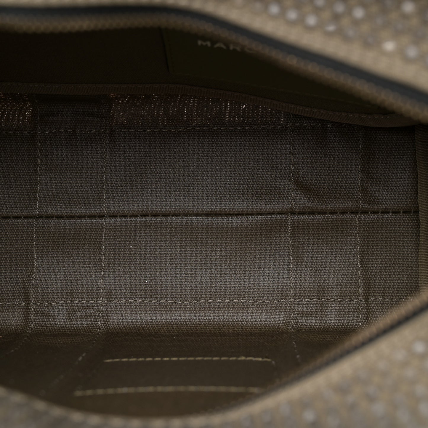 Crystal Canvas Small The Tote Bag Slate Green